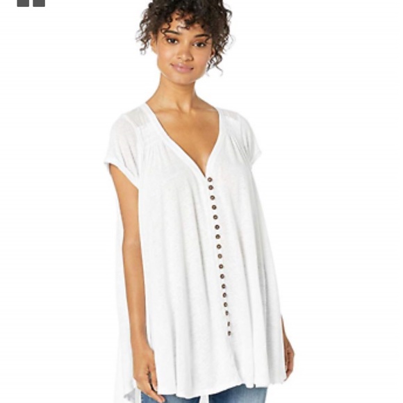 NWT FREE PEOPLE HIGHLAND TOP - Picture 1 of 4